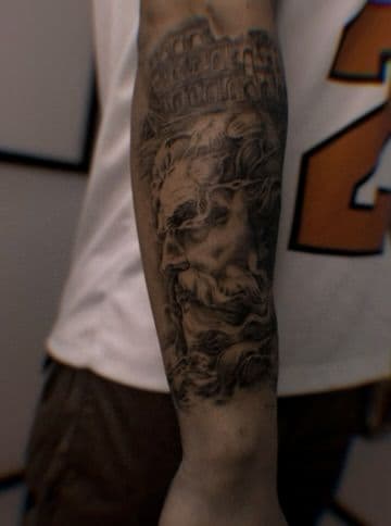 Татуировка тонкая линия · работа 07 · Александра, Kraska Tattoo, Ришон-ле-Цион