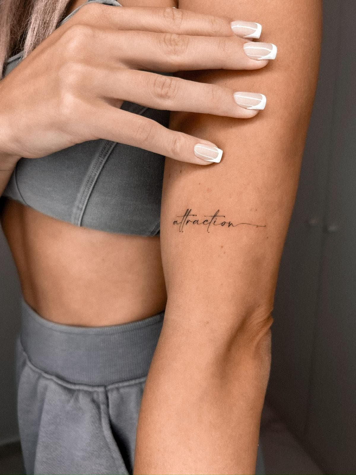 Татуировка тонкая линия · работа 21 · Александра, Kraska Tattoo, Ришон-ле-Цион