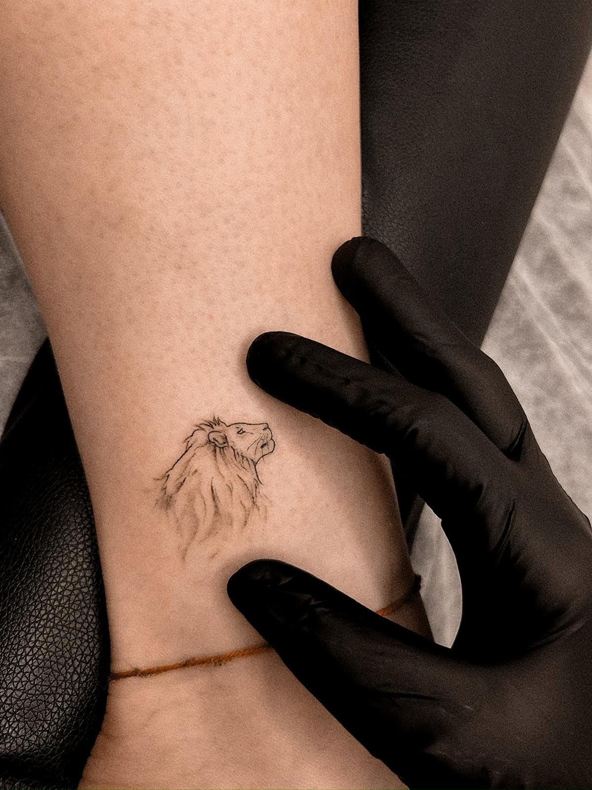 Татуировка тонкая линия · работа 22 · Александра, Kraska Tattoo, Ришон-ле-Цион
