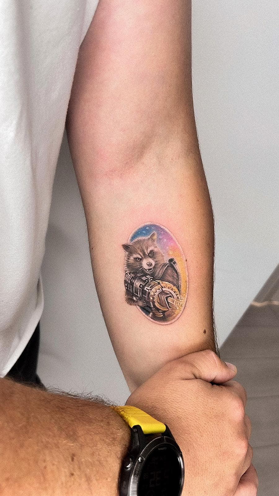 Татуировка тонкая линия · работа 35 · Александра, Kraska Tattoo, Ришон-ле-Цион